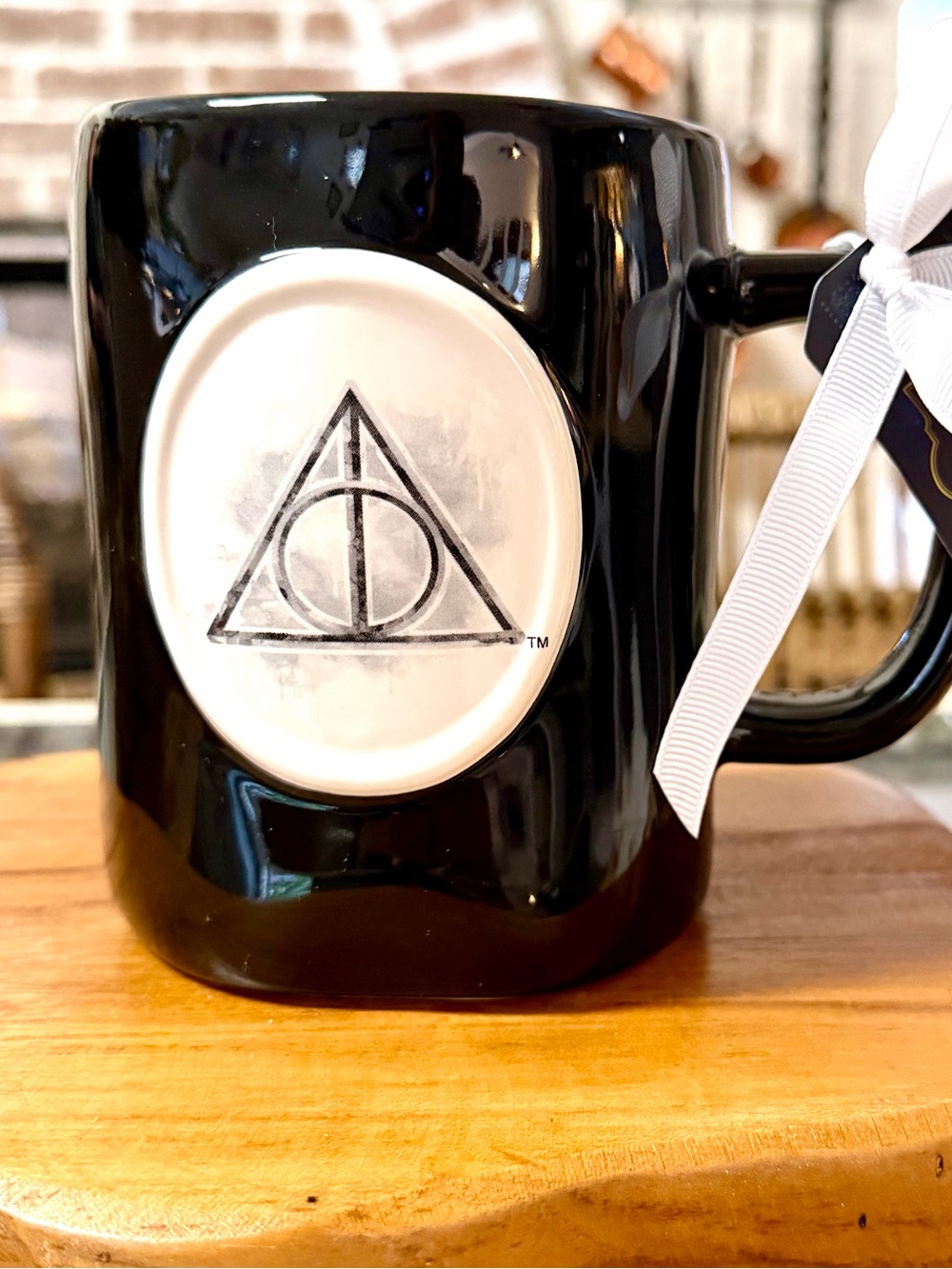 Rae Dunn Harry Potter Artisan Collection X Themed Mug